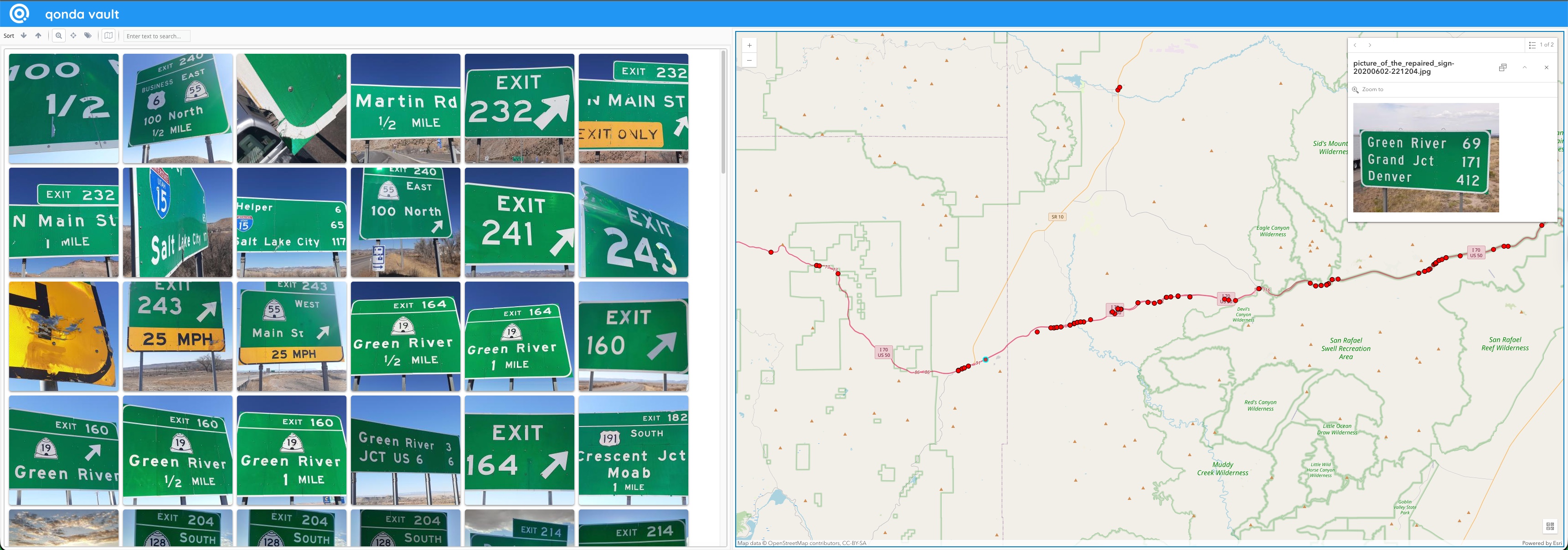Qonda Vault Gallery Viewer